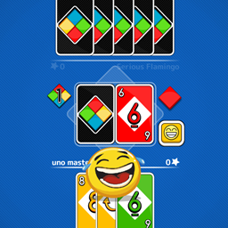 Stickers in Uno Online Multiplayer game